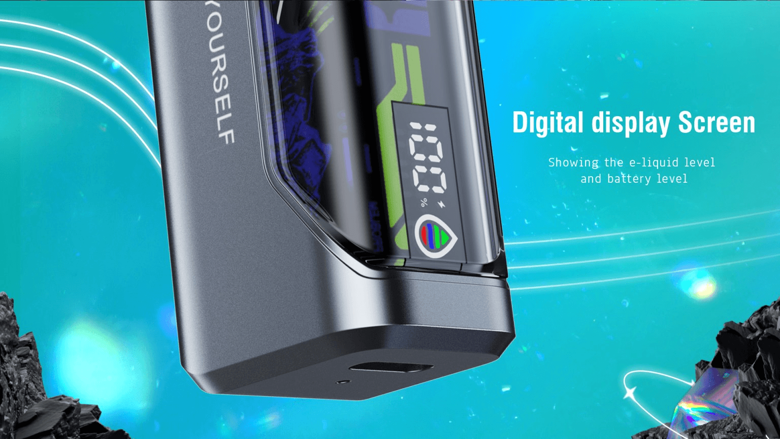 MKG Crystal Pro Bar 14ml 8000 Puffs Disposable Vape Pen Digital Display Wholesale