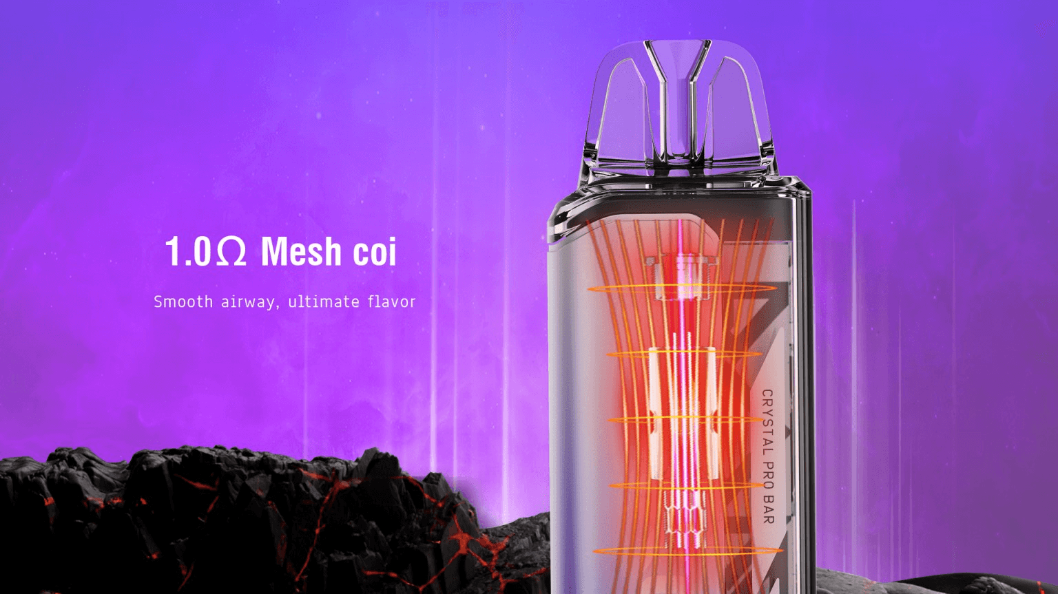 MKG Crystal Pro Bar 14ml 8000 Puffs Disposable Vape Pen Digital Display Wholesale